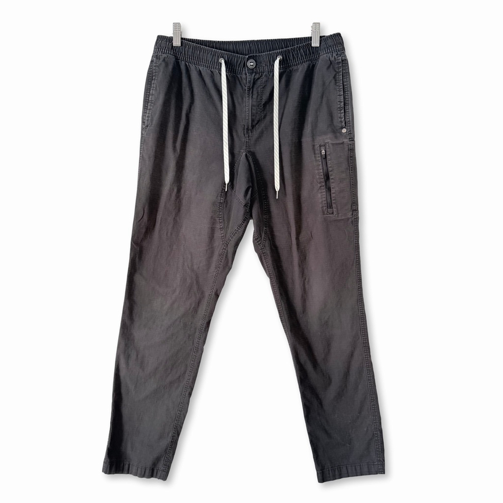 Vuori Men's Gray Ripstop Joggers Large